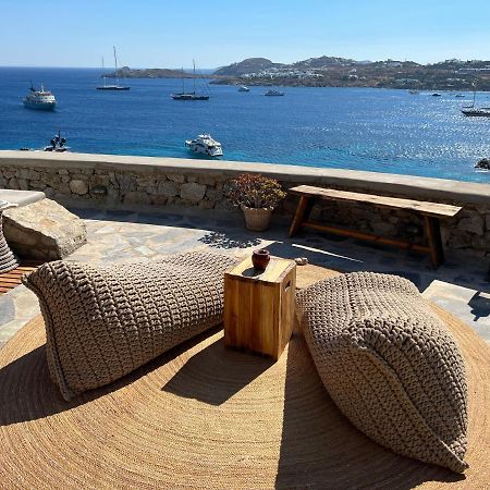 Beachfront Mykonos Guest House オルノス エクステリア 写真