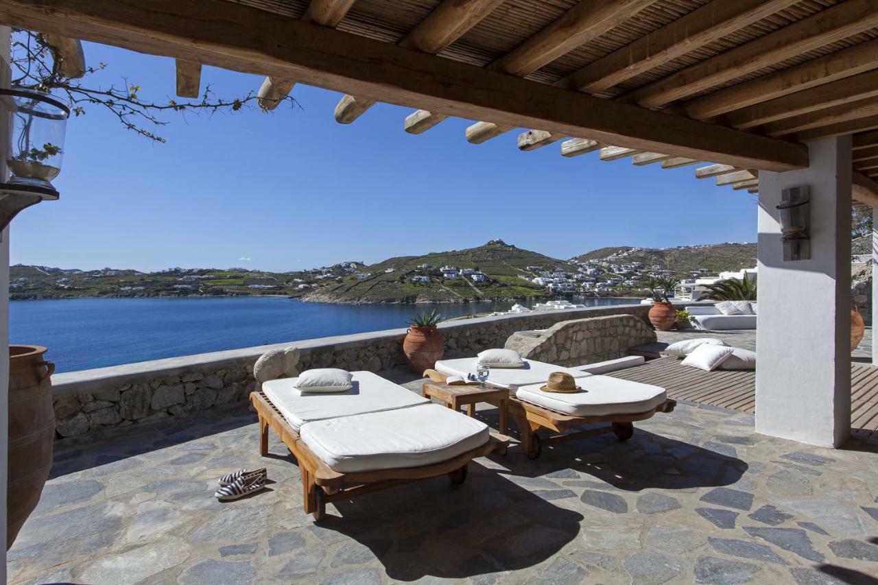 Beachfront Mykonos Guest House オルノス エクステリア 写真