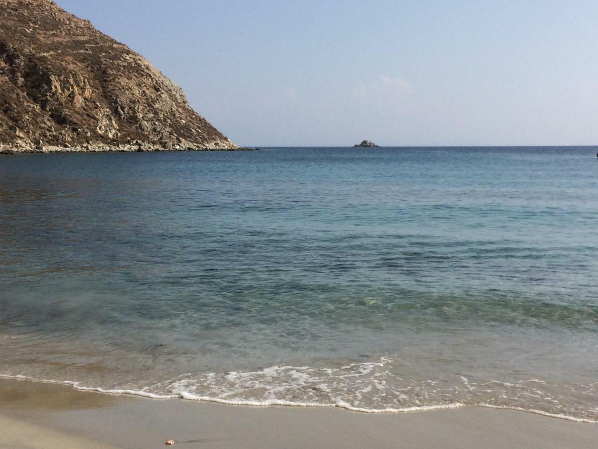 Beachfront Mykonos Guest House オルノス エクステリア 写真
