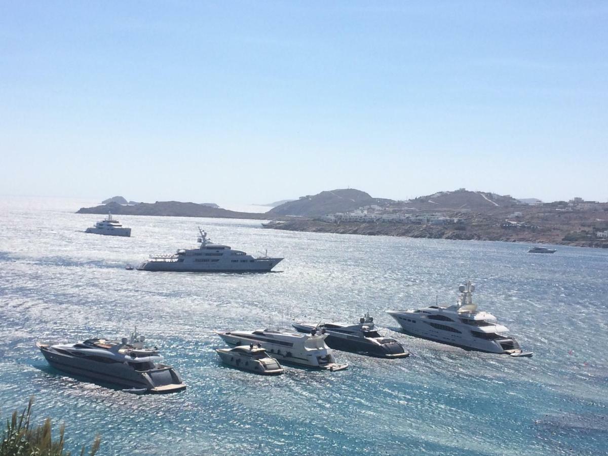 Beachfront Mykonos Guest House オルノス エクステリア 写真
