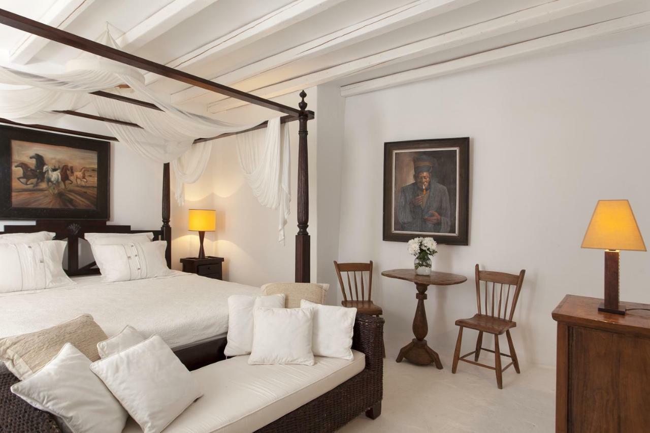 Beachfront Mykonos Guest House オルノス エクステリア 写真
