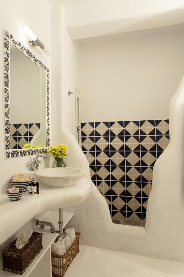 Beachfront Mykonos Guest House オルノス エクステリア 写真
