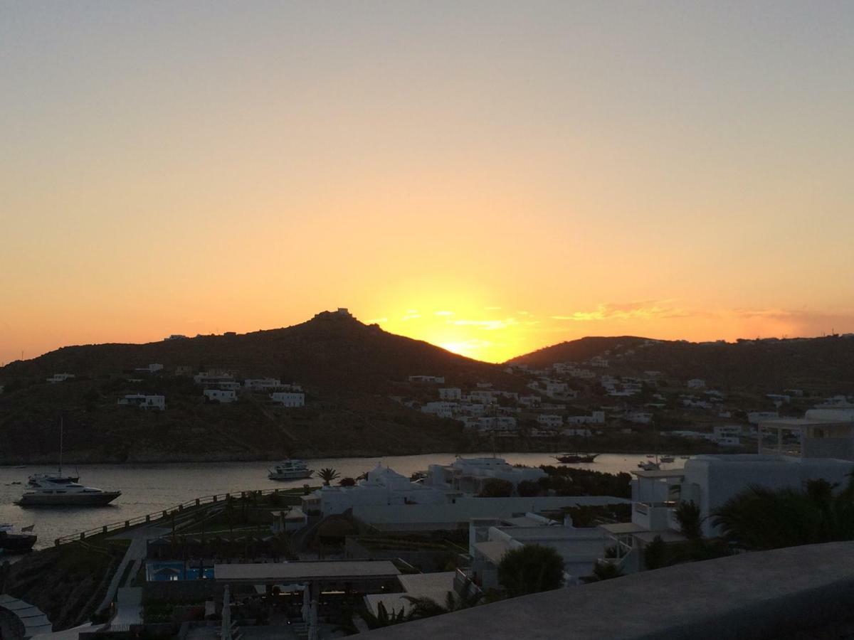 Beachfront Mykonos Guest House オルノス エクステリア 写真