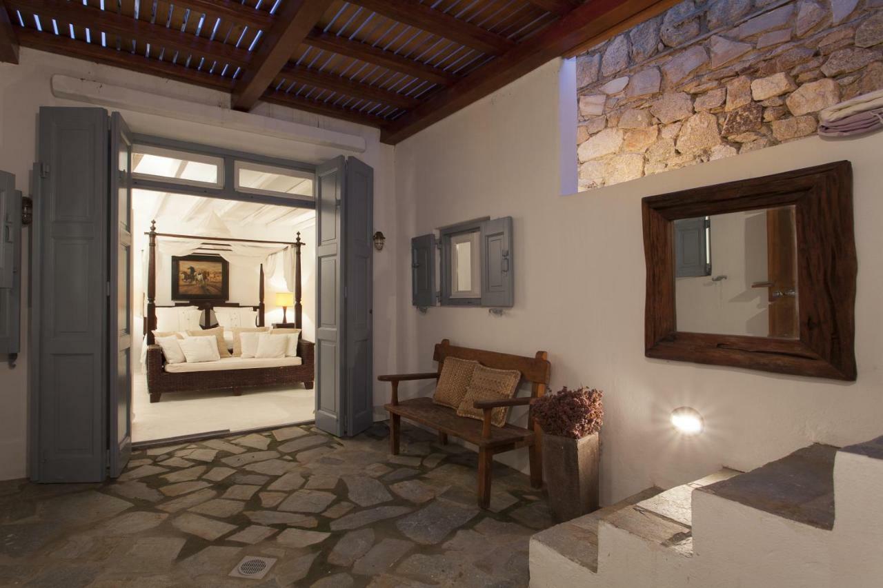 Beachfront Mykonos Guest House オルノス エクステリア 写真