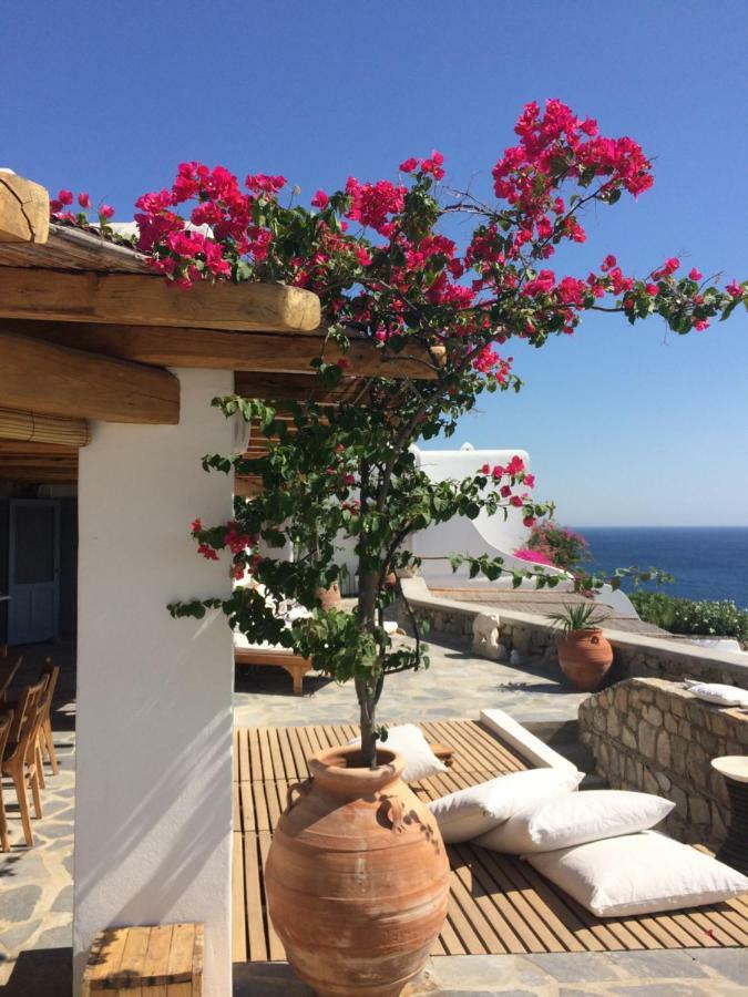 Beachfront Mykonos Guest House オルノス エクステリア 写真