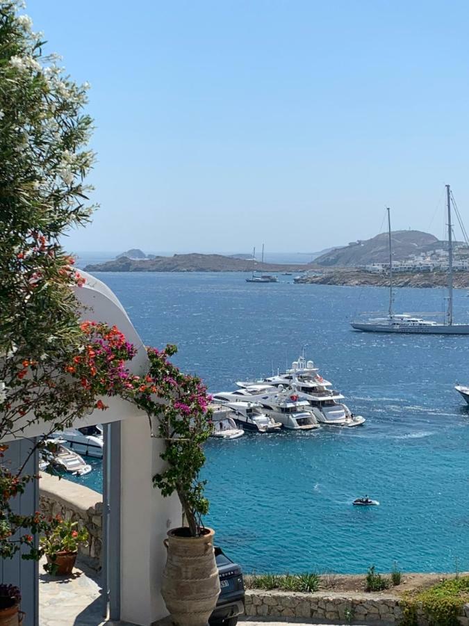 Beachfront Mykonos Guest House オルノス エクステリア 写真